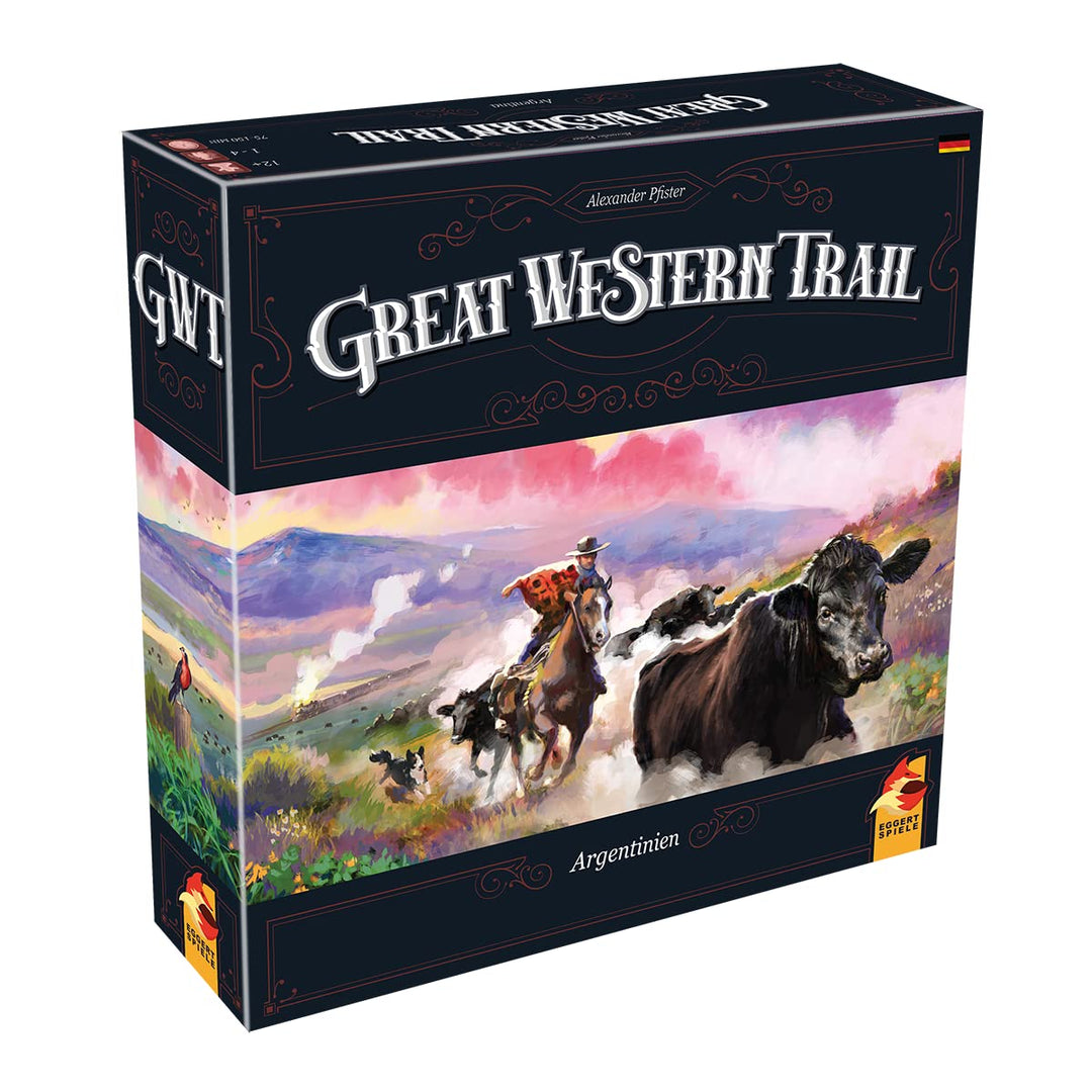 Eggertspiele | Great Western Trail – Argentinien | Kennerspiel | Strategiespiel | 1-4 Spieler | Ab 1
