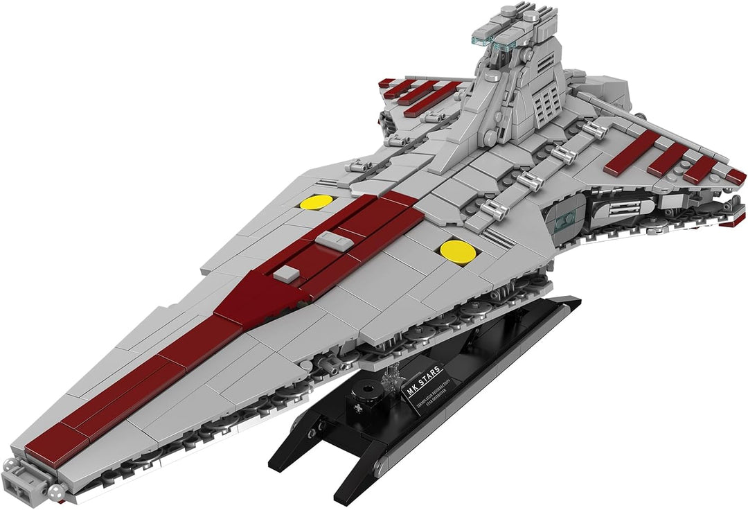 Mould King 21074 Super Star Destroyer Modell, Venator-Klasse Republik Angriffskreuzer Bausteinspielz