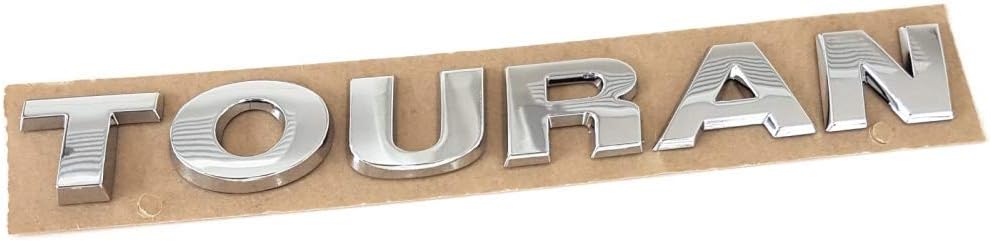 Volkswagen 1T0853687C739 Schriftzug Touran Emblem Logo Chrom glänzend, Typ 1T3, Modell 2011-2015