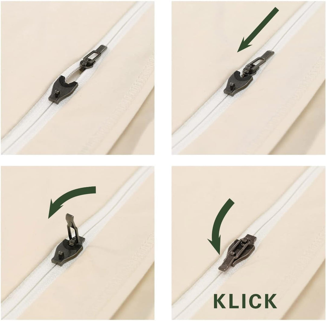 Softsan Encasing für Kinder Matratzen aus Bio Baumwolle | Schutzbezug für Allergiker | Anti Milben S