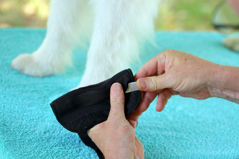 Nature Pet Premium Hunde Handgelenk Bandage/Karpalgelenk Schutz Bandage/Stützbandage für Hunde (S, G