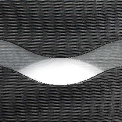 Rikmani Doppelrollo Fensterrollo Welle Klemmfixierung Duo-Rollo Zebrarollo Seitenzugrollo ohne Bohre