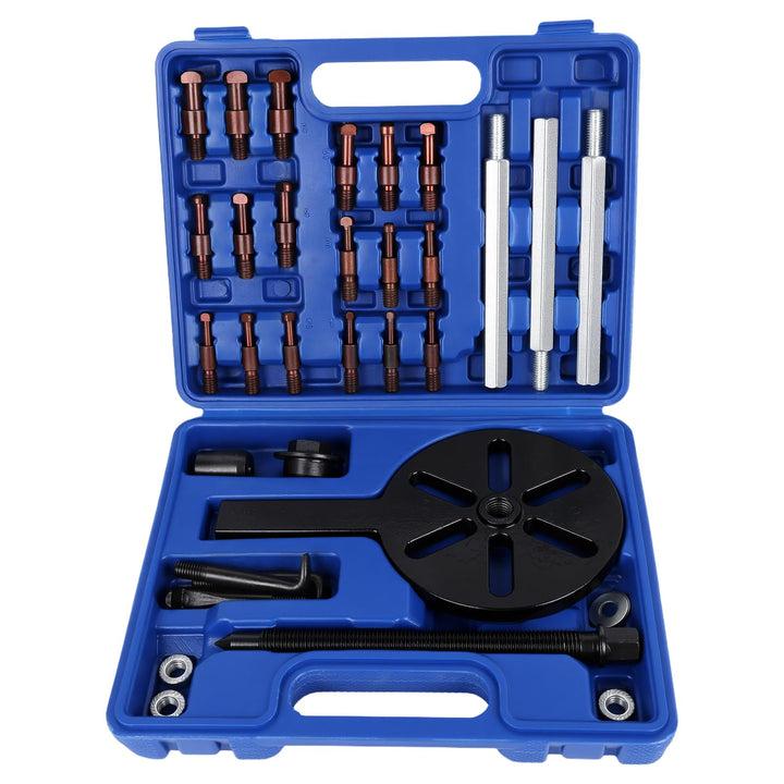OiLiehu 21 in 1 Lagerabzieher Set, Universal Innenlager Abzieher, Abzieher mit 3 Gebogenen Haken, Ku