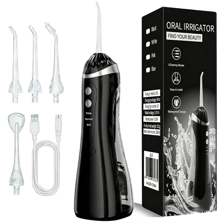 Zahnzwischenraumreiniger Elektrisch, Water Flosser, Wireless Oral Irrigator, Portable Electric Denta