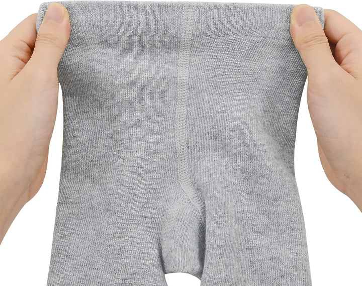 Durio Strumpfhose Baby Baumwolle Kinderstrumpfhose Mit Stopper Anti-Rutsch Warme Strümpfe Leggings 6