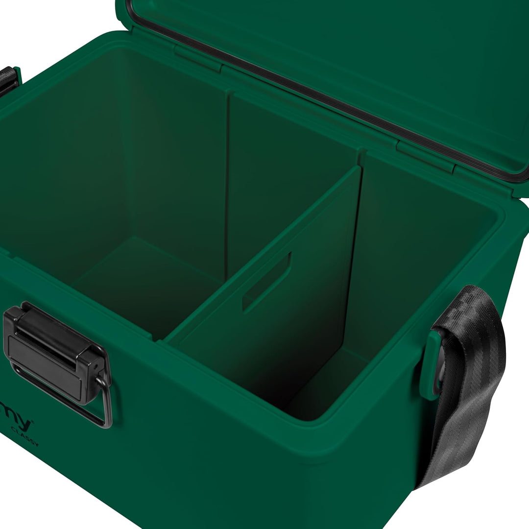 Steamy Outdoor Classy 12 Kühlbox 35.6 x 25.2 x 23.2 cm (l x b x h) Grün, 35.6 x 25.2 x 23.2 cm (l x