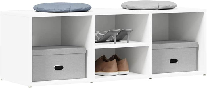 Tidyard Schuhbank TV Schrank Schuhschrank Aufbewahrungsbank Schuh-Organizer Sitztruhe Schuhregal Sch