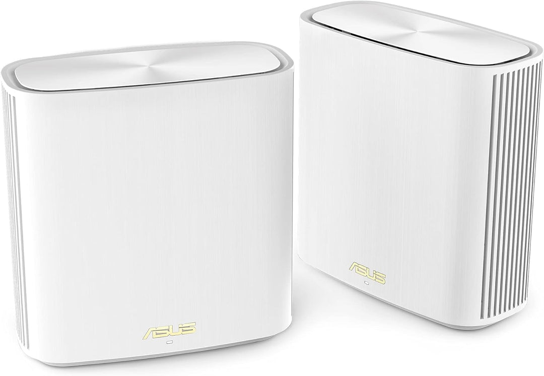 ASUS ZenWiFi XD6 AX5400 2er Set Weiss kombinierbarer Router (AX5400 Whole-Home Dual-Band Mesh WiFi 6
