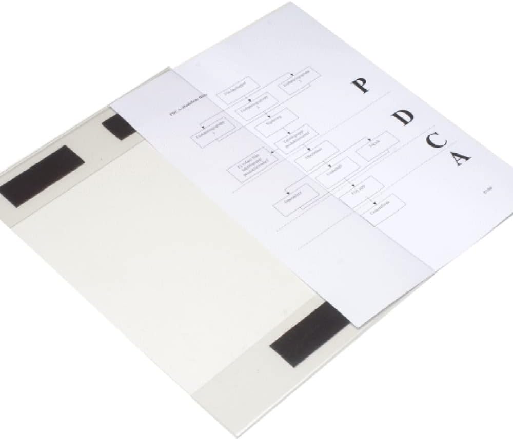 Krog Informationstafeln - magnetisch, DIN A3 quer, 10 Stück transparent