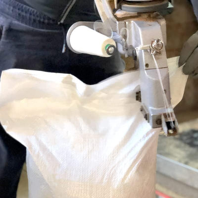 PAMPOLS Packung mit 5 Rollen dickem Polyestergarn für Beutelnähmaschine | Hochfestes Seil zum Versch