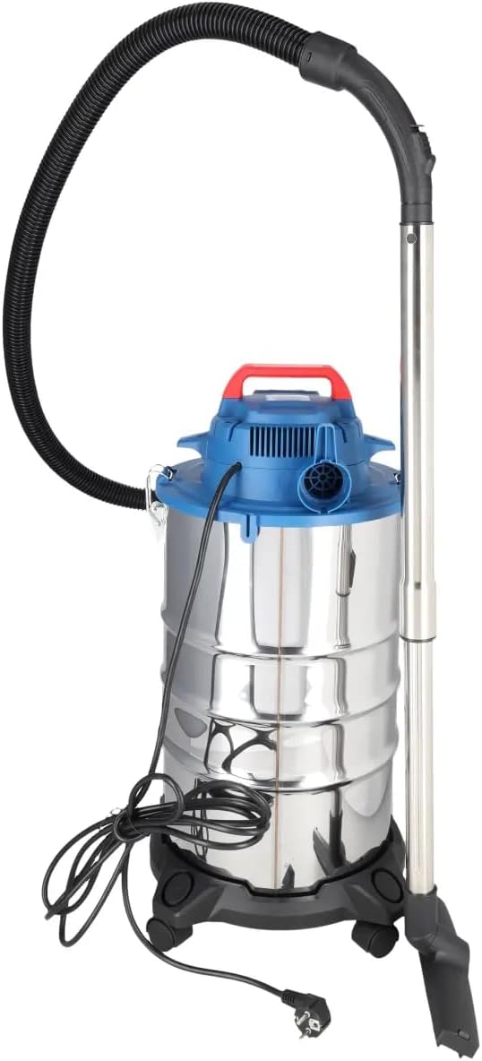 Dedra Trocken-/Nasssauger, 1400W, 30 l Behälter, Teleskop-Metallrohr, Ausblasfunktion, Saugschlauch