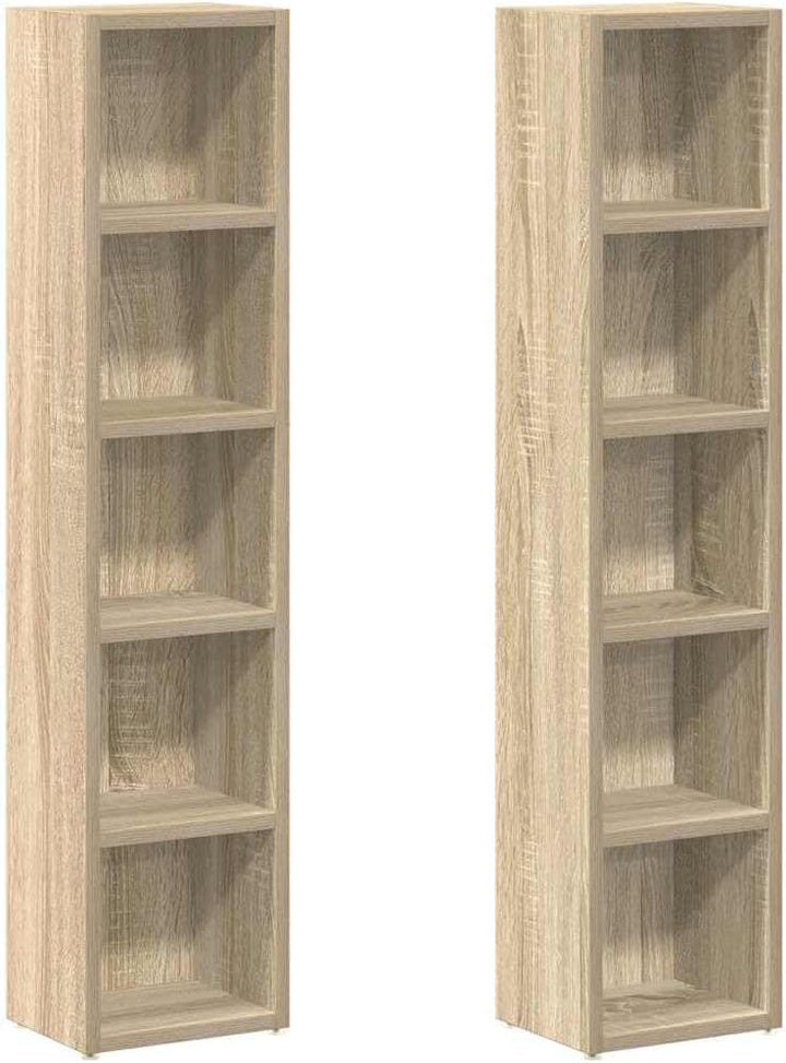 vidaXL 2X CD Regal Ständer Standregal Wandregal Medienregal Dekoregal Aufbewahrung Büroregal für 160