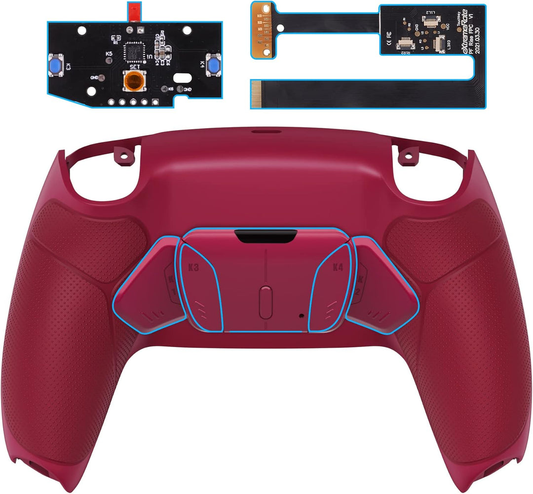 eXtremeRate programmierbares Rise4 Remap Kit für ps5 Controller BDM-010/BDM 020 Upgrade-Board & Re-D