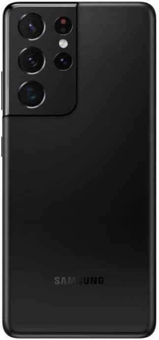 Samsung Galaxy S21 Ultra 5G - Smartphone 256GB, 12GB RAM, Dual SIM, Black Entsperrt Schwarz 12 GB, E