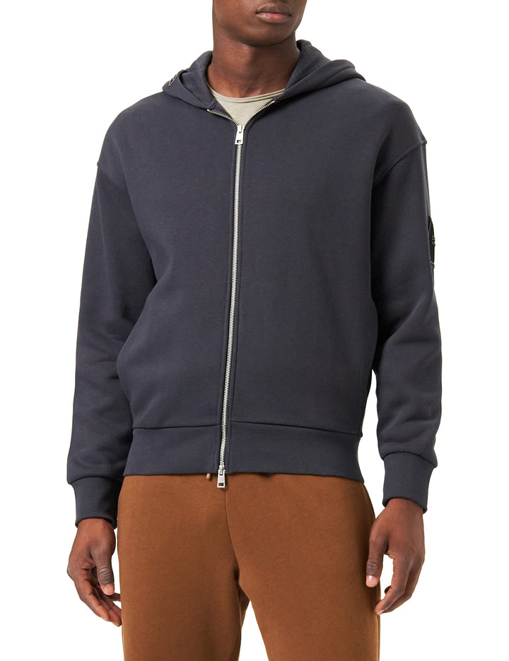 TOM TAILOR Denim Herren Sweatjacke mit Kapuze XL 29476 - Coal Grey, XL 29476 - Coal Grey