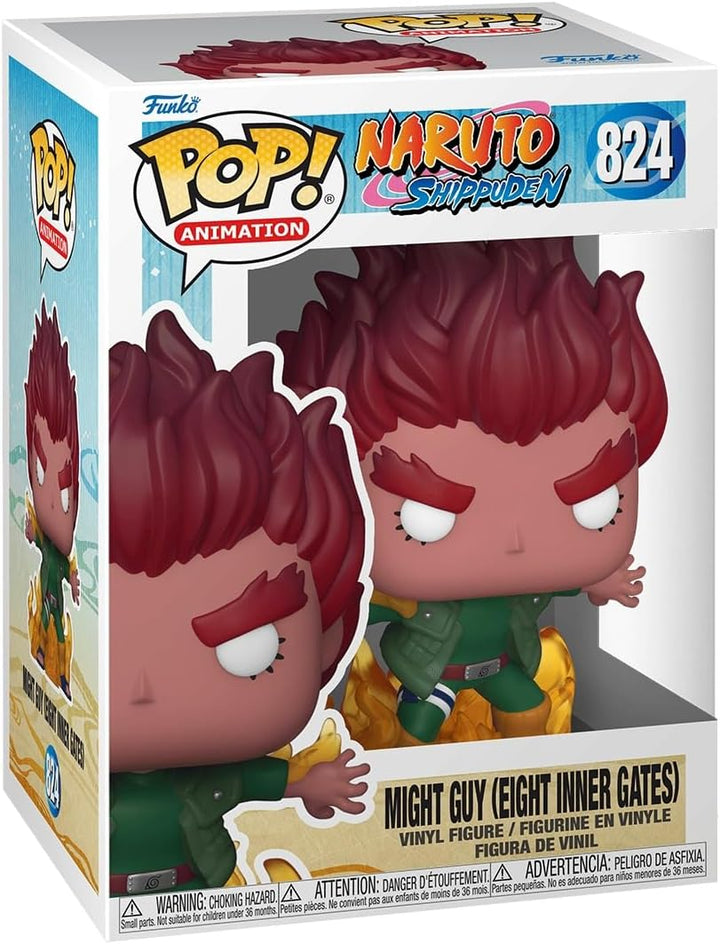 Funko Pop! Animation: Naruto Shippuden - Mighty Guy (Eight Inner Gates) #824 Vinyl Figure Einheitsgr