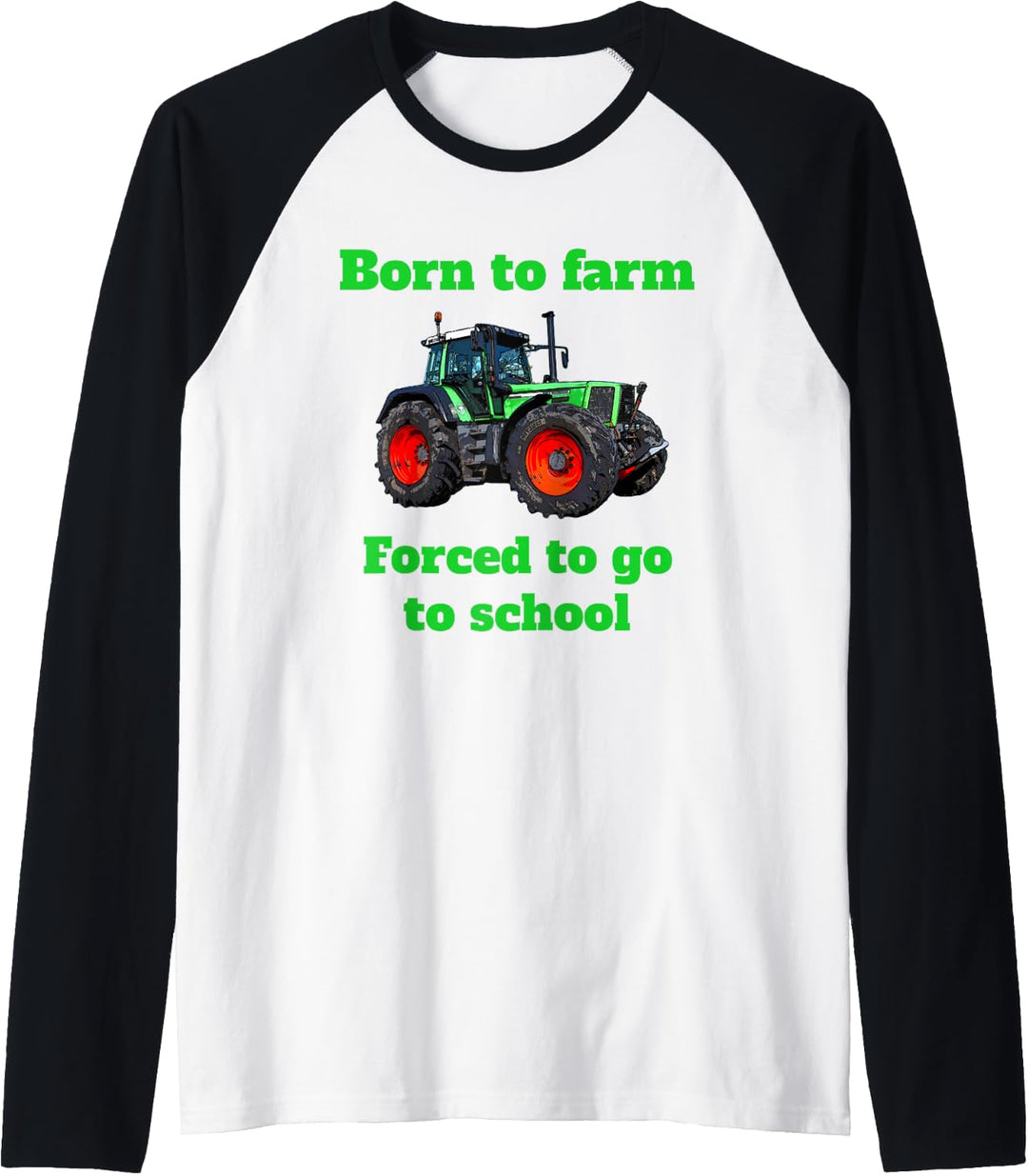 Trecker Landwirt Landwirtschaft Traktor Kind Kinder Geschenk Raglan