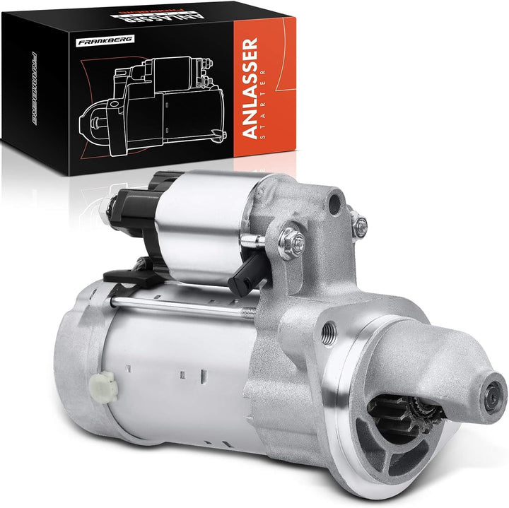 Frankberg Anlasser Autostarter Starter Kompatibel mit Soul II PS 1.6L Benzin 2014-Heute Replace# 109