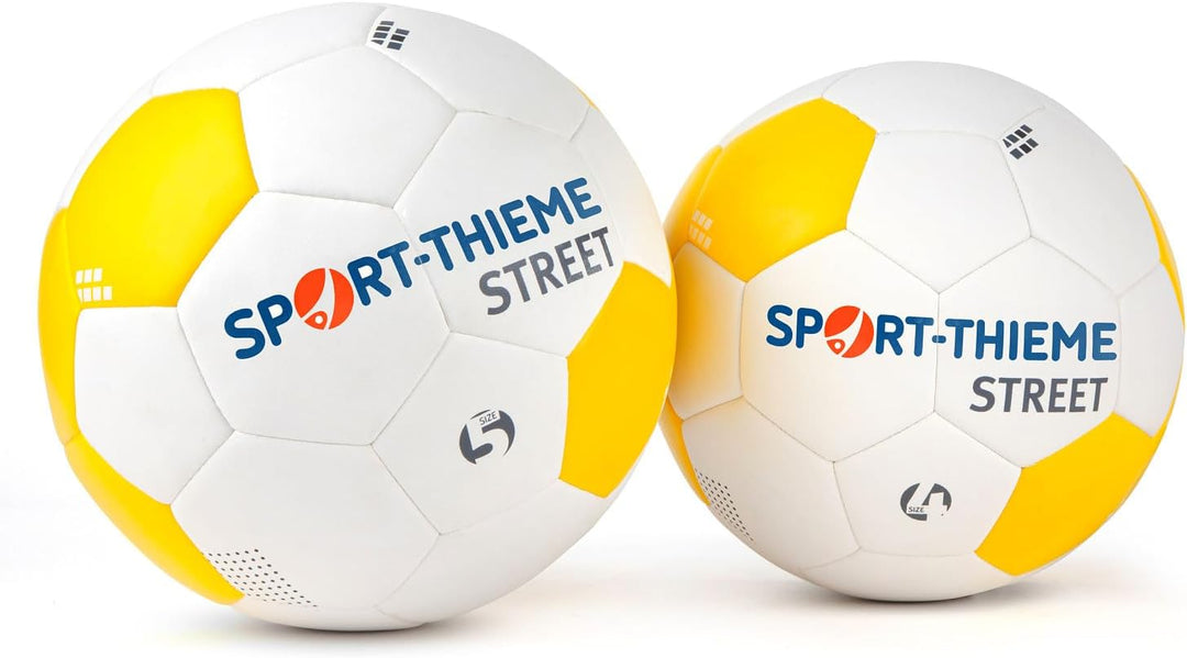 Sport-Thieme Strassenfussball | Hochwertiger Street Soccer Fussball | Genähte Butyl Ballblase, Mehrs