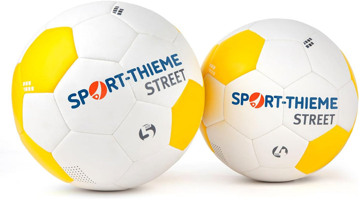 Sport-Thieme Strassenfussball | Hochwertiger Street Soccer Fussball | Genähte Butyl Ballblase, Mehrs