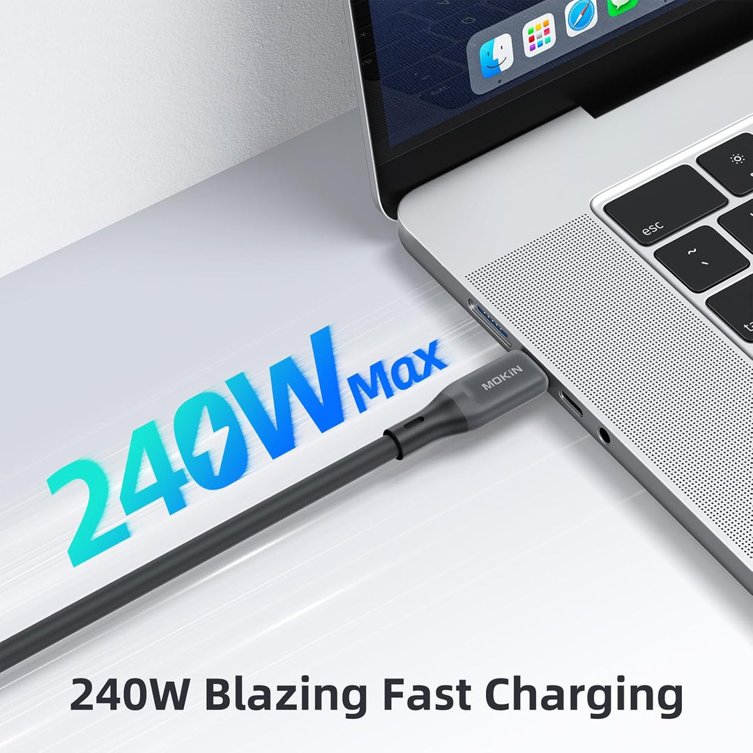 MOKiN USB-C-auf-HDMI-Kabel, 1,8 m, 4K @ 30 Hz, Typ C auf HDMI-Kabel (Thunderbolt 2/3/4 kompatibel) f