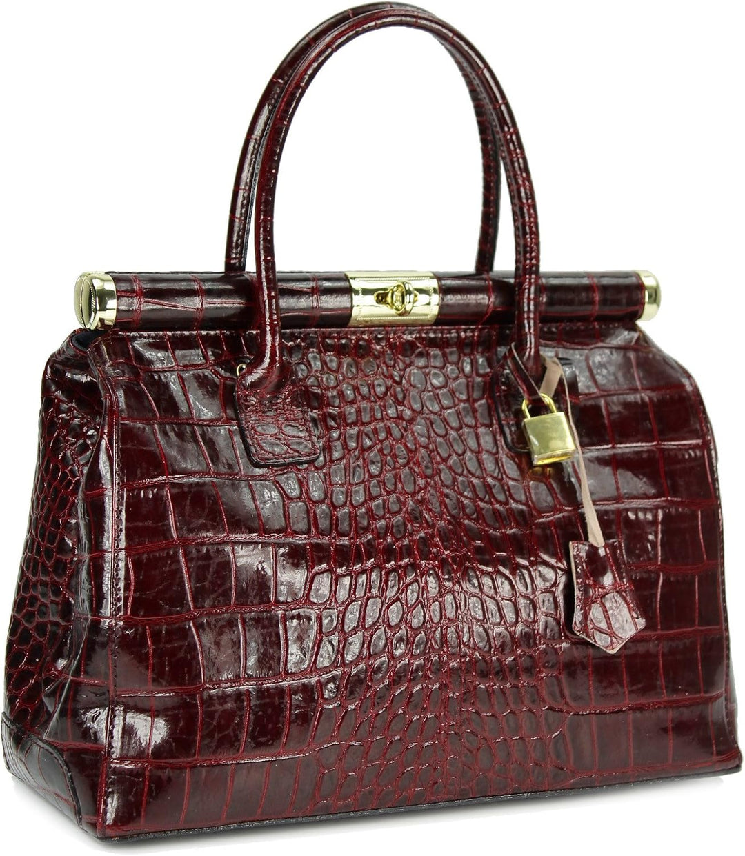 Belli The Bag XL italienische Leder Henkeltasche Handtasche Damen Ledertasche Umhängetasche - 34x25x