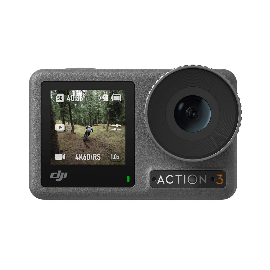 DJI Osmo Action 3 Adventure-Combo - 4K HDR Action-Cam, 10-Bit Farbtiefe, wasserdicht, HorizonSteady,