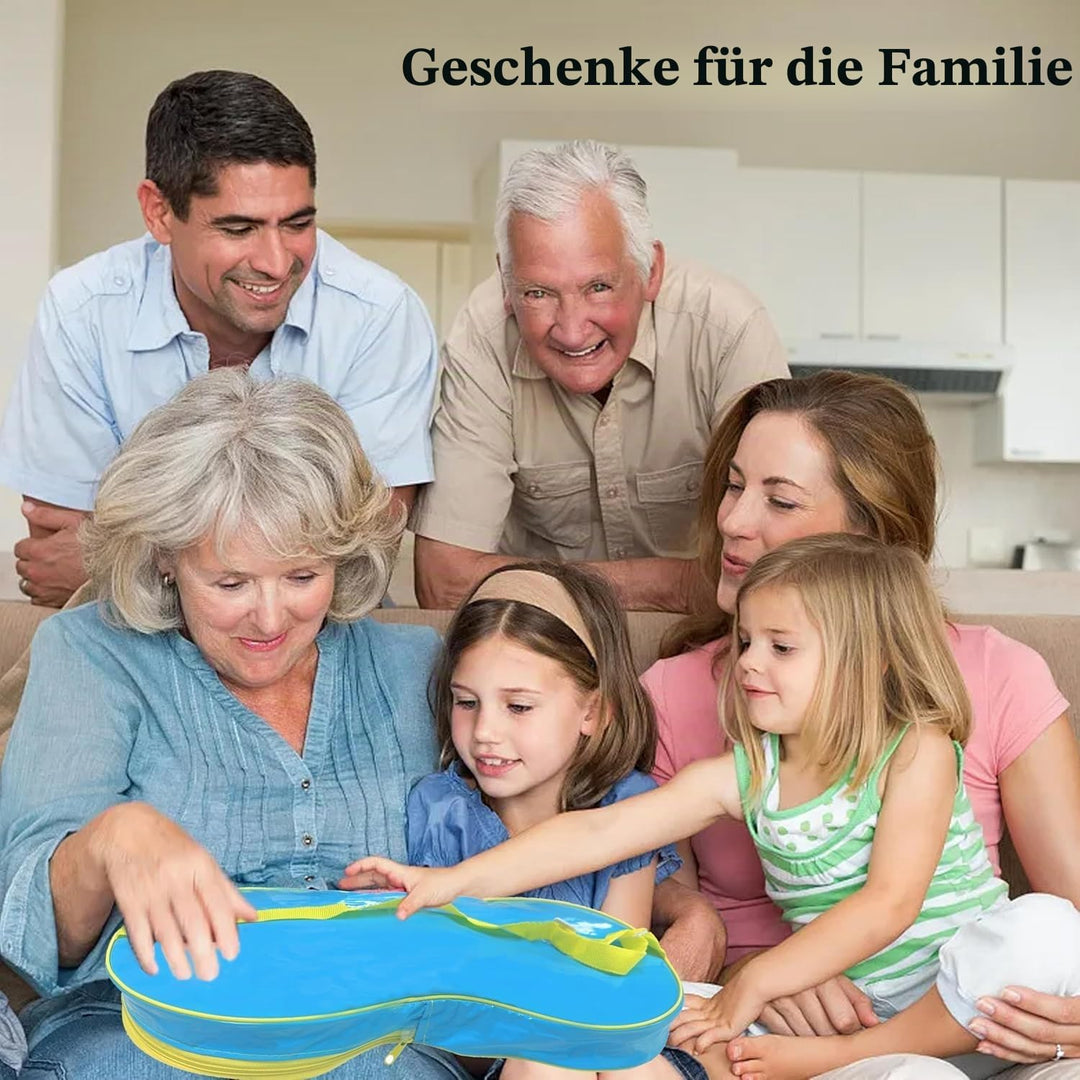 Federball Set Kinder,17 Zoll TennisschläGer Für Kinder,Tennis Setmit 8 Badminton Und 4 Softball Tief