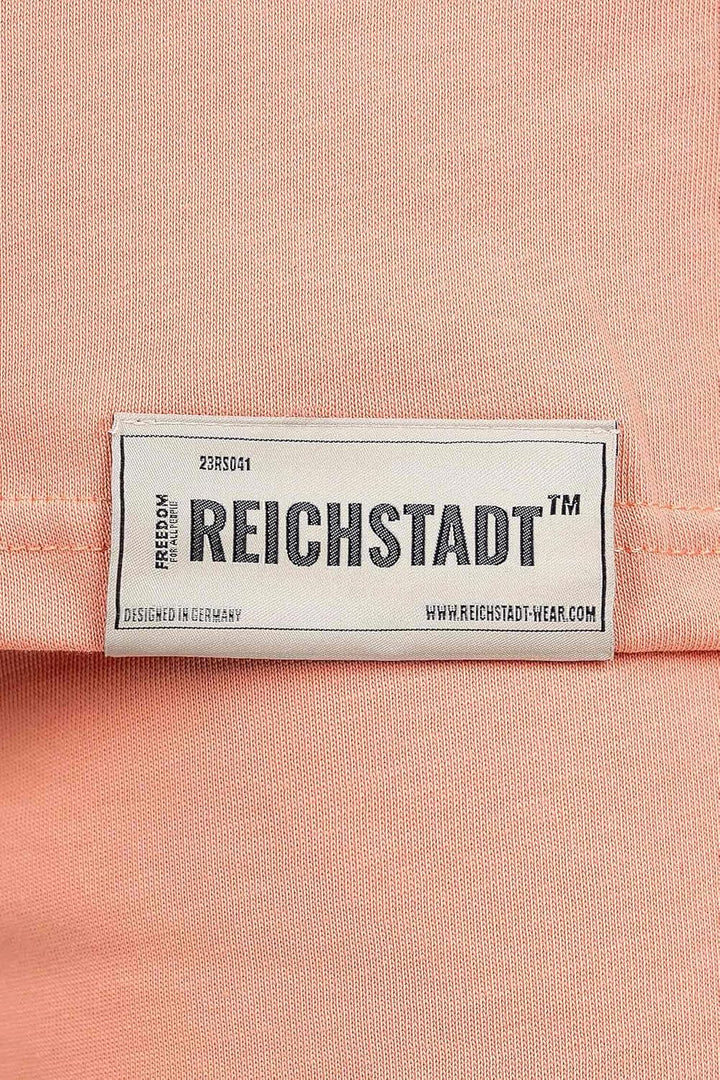Reichstadt Modernes Oversized T-Shirt für Herren - Stylisches Basic mit Rundhalsausschnitt & Kurzen