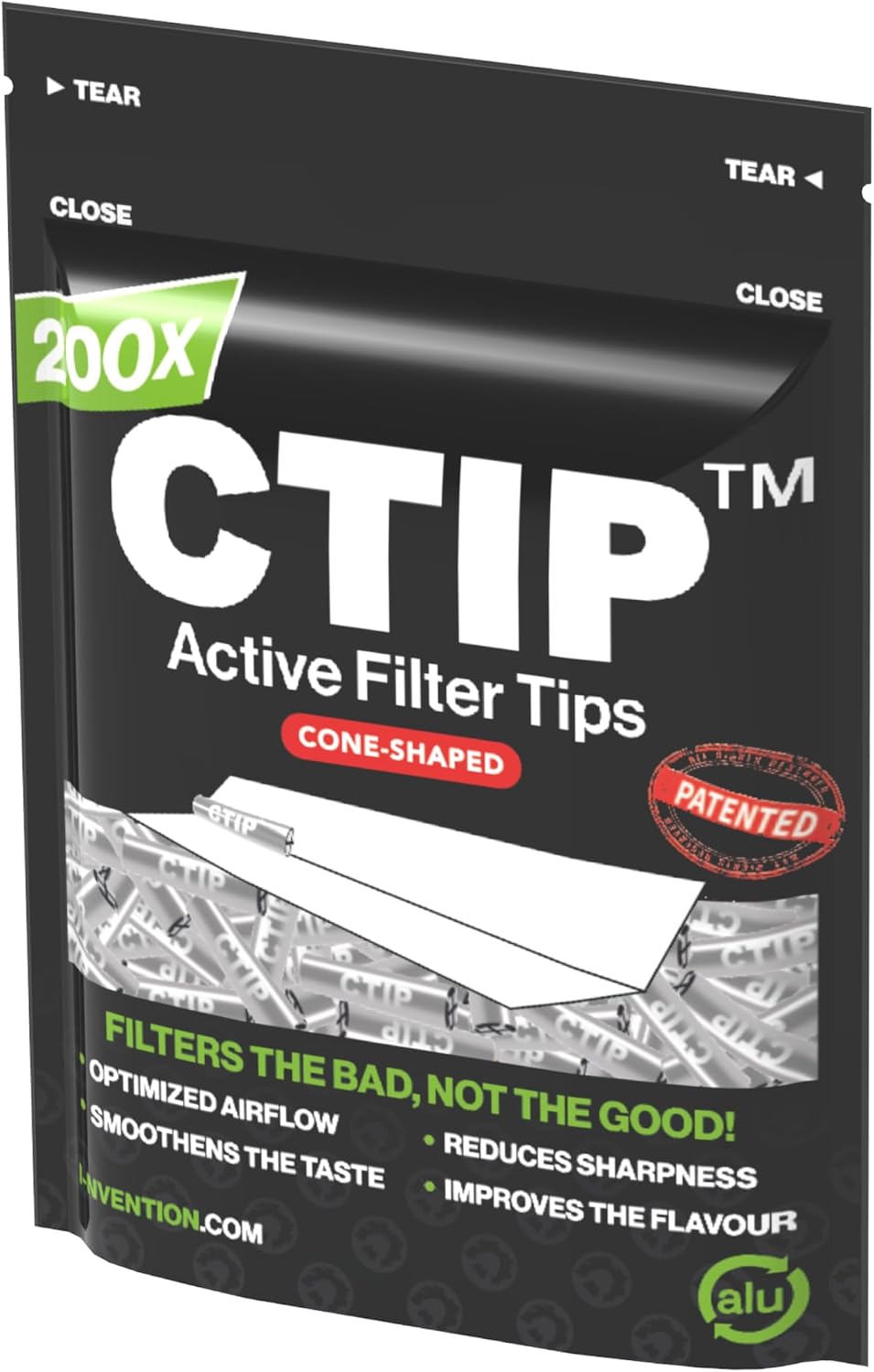 Activefilter Alu Filter Tips - Tüte mit 200 Stück