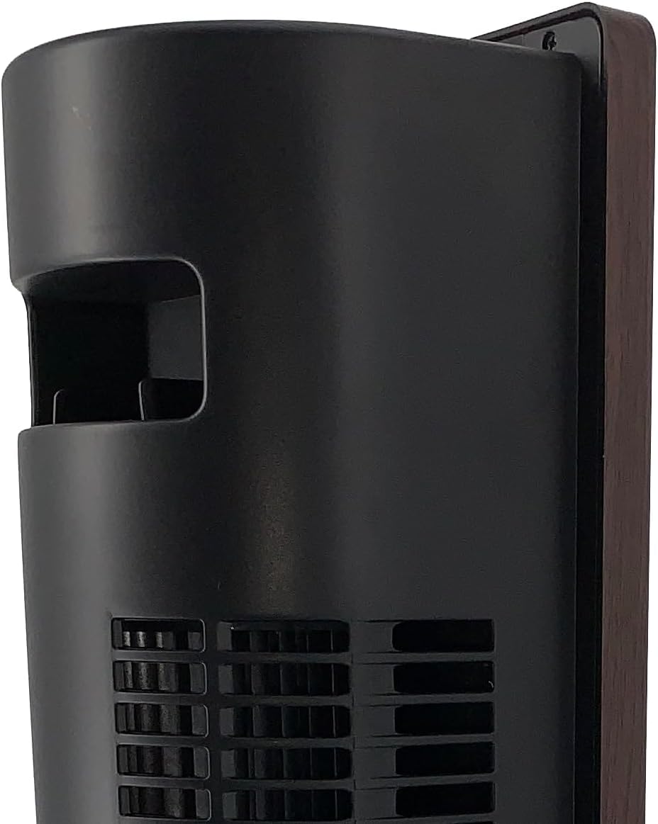 Be Cool Turm-Ventilator – Effektiver Lüfter für Innenbereich, 3 Geschwindigkeitsstufen, edle Holz-Op