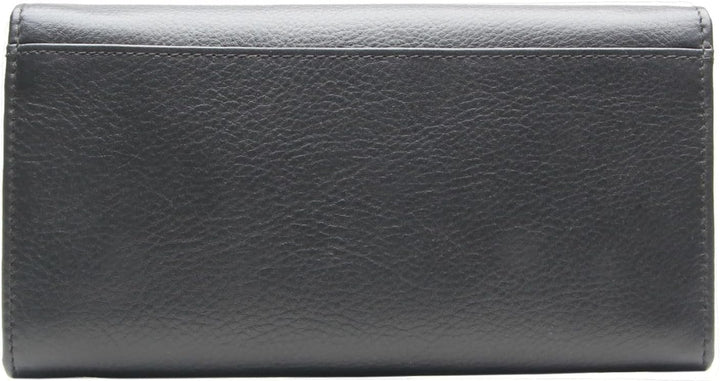 Esquire Peru Geldbörse RFID Leder 18,5 cm Einheitsgrösse Schwarz, Einheitsgrösse Schwarz