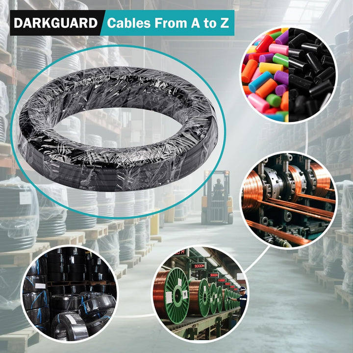 2 Adriges Anhängerkabel - 2x1.5mm² Kupfer Kabel für Anhänger 2 Polig 12V/24V - KFZ Elektrokabel Lich