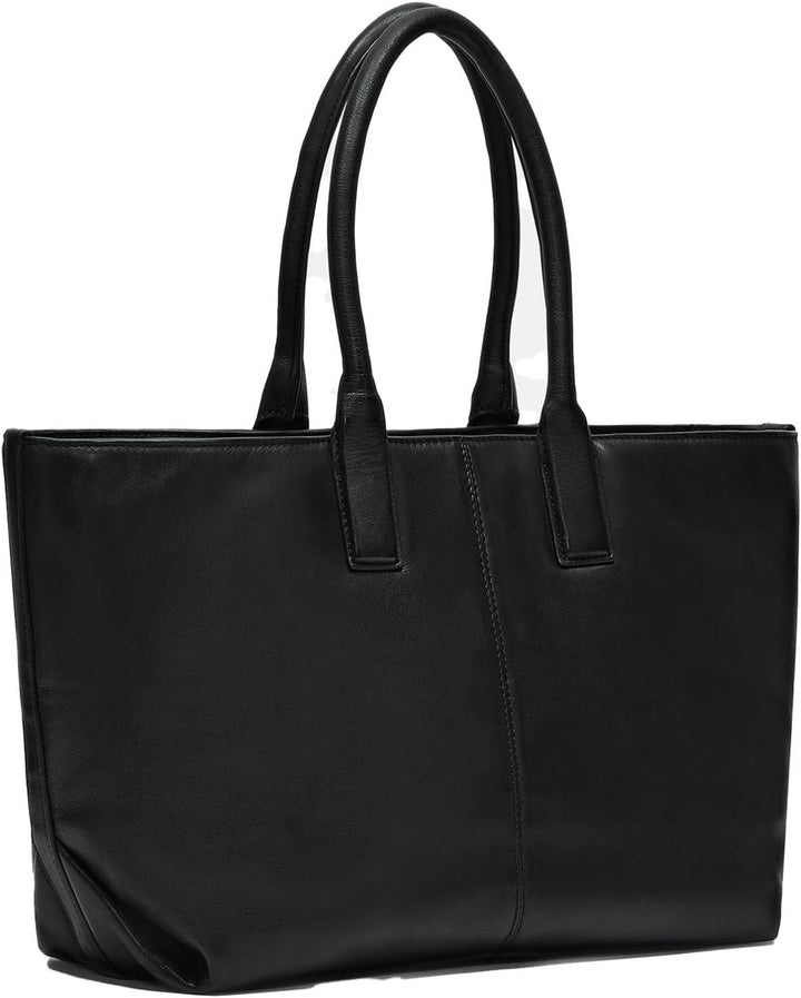 Liebeskind Berlin Damen-Shopper „Chelsea Shopper M“ – Shopper Damen aus Leder – grosszügige Fächer B