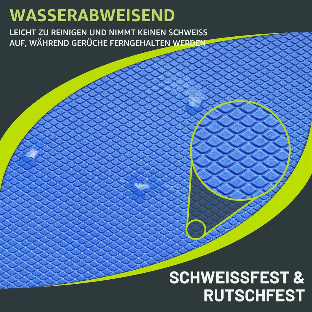 ProsourceFit Übung Balance Pad - Rutschfeste gepolsterte Schaumstoffmatte & Knieschoner für Fitness
