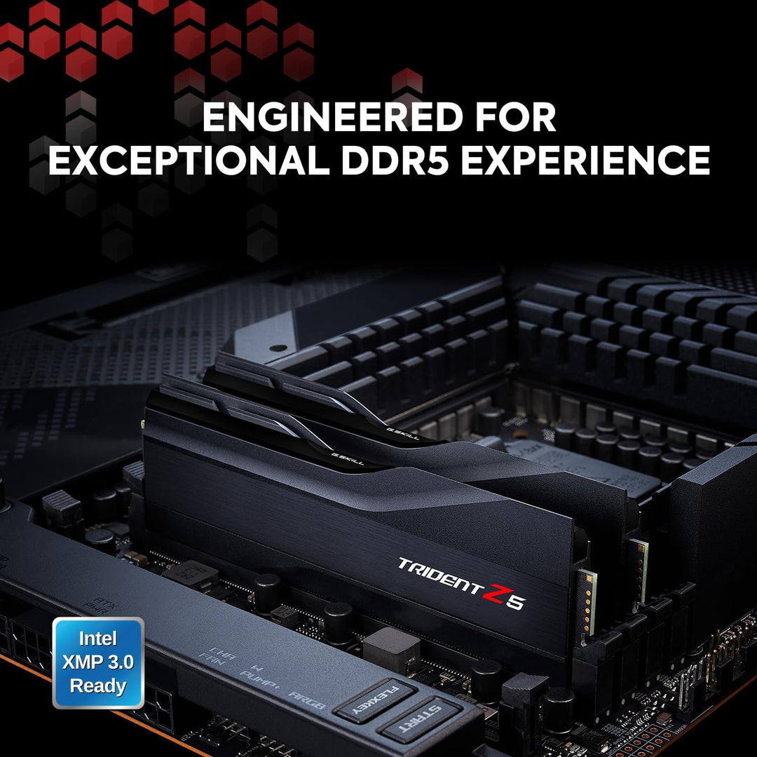 G.Skill Trident Z5 64GB Kit DDR5 (2x32GB) 6000Mhz, CL32, F5-6000J3238G32GX2-TZ5K