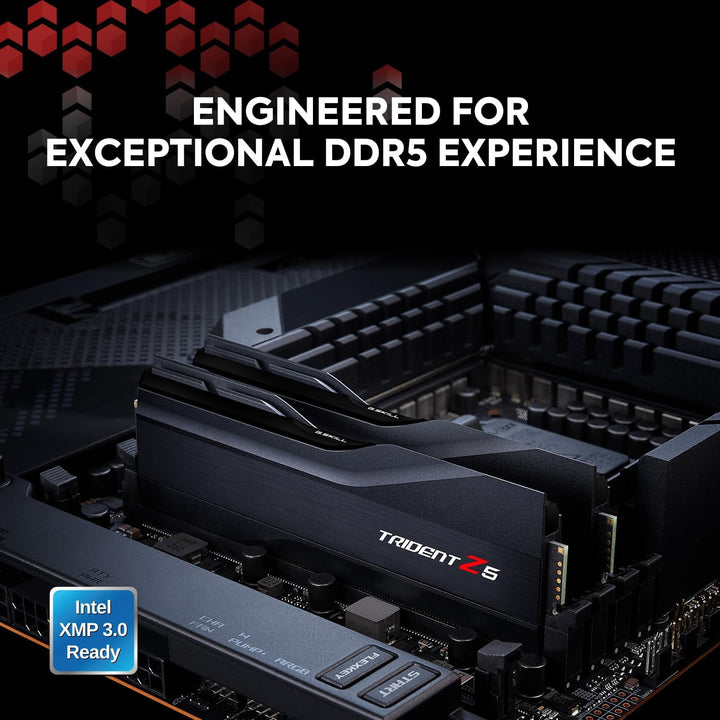 G.Skill Trident Z5 64GB Kit DDR5 (2x32GB) 6000Mhz, CL32, F5-6000J3238G32GX2-TZ5K