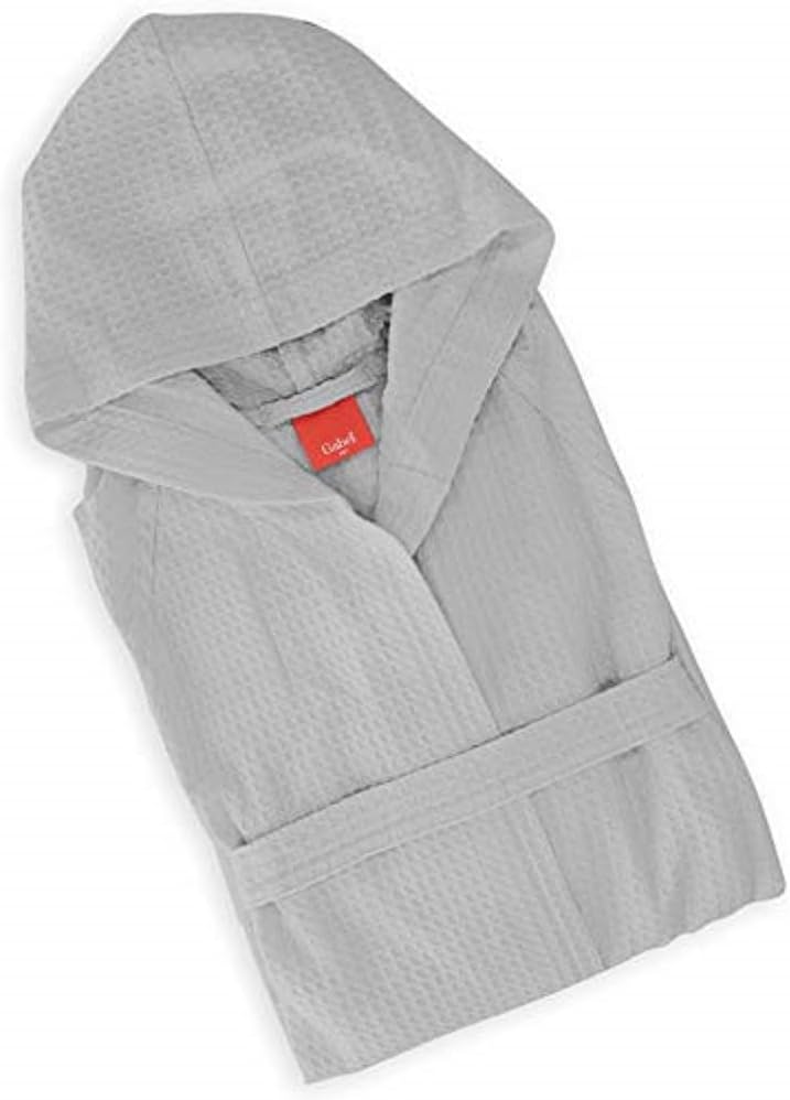 Gabel Golf Bademantel mit Kapuze, Baumwolle, 903 Stahl, M M 903 Stahl, M 903 Stahl