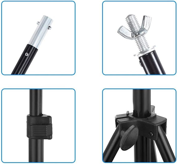 Selens 2x2m Hintergrund Ständer mit Querstange Tragetasche Hintergrund Stehen Hintergrund Unterstütz