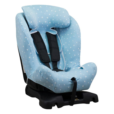 JYOKO KIDS Bezug kompatibel mit Axkid Minikid, Kidzone, Duofix, Rekid (Blue Sparkles) Axkid Minikid