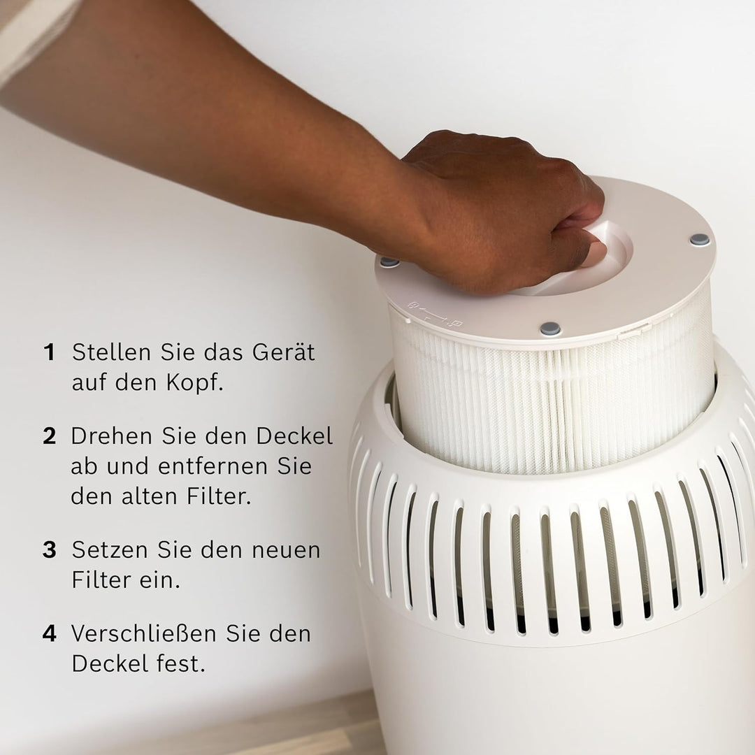 Bosch Original Air 500 Filter für Luftreiniger - Ersatzfilter mit HEPA Filterschicht - 2-in-1, mit V