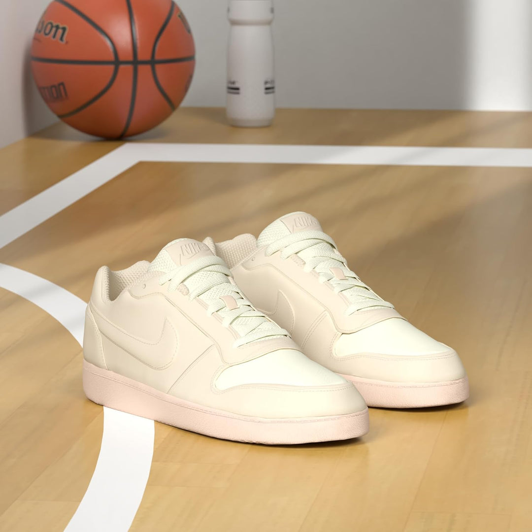 Nike Nike Ebernon Low Prem Herren Basketballschuh 40.5 EU Weiss White 100, 40.5 EU Weiss White 100