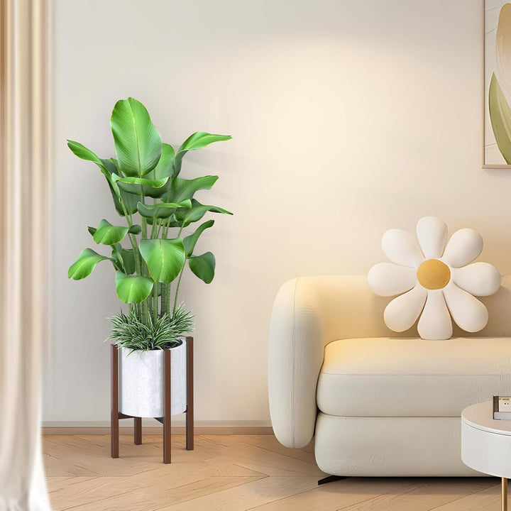 STLOVe Pflanzenständer Metall, Verstellbarer Blumenhocker Modern Blumenständer für Wohnzimmer, Büro,
