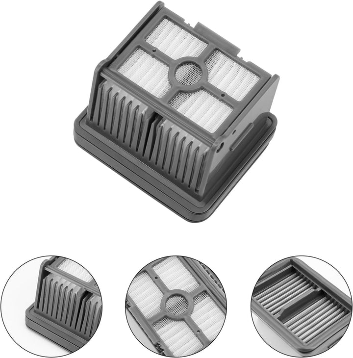 DingGreat 3 HEPA Filters + 1 Hauptbürste für Dreame H12 Pro Nass Trockensauger