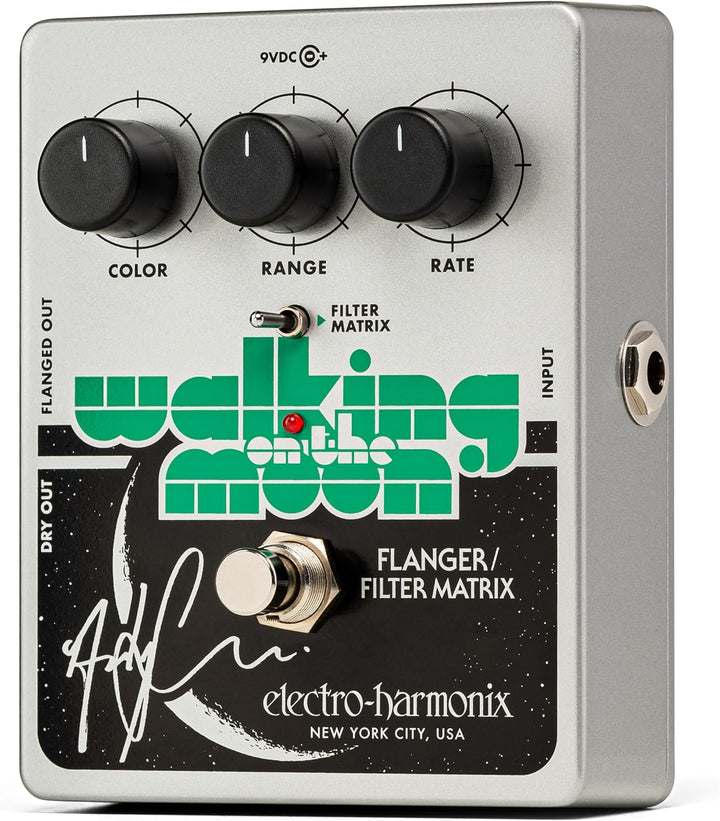 Electro Harmonix Walking on the Moon Andy Summers Sign. Flanger
