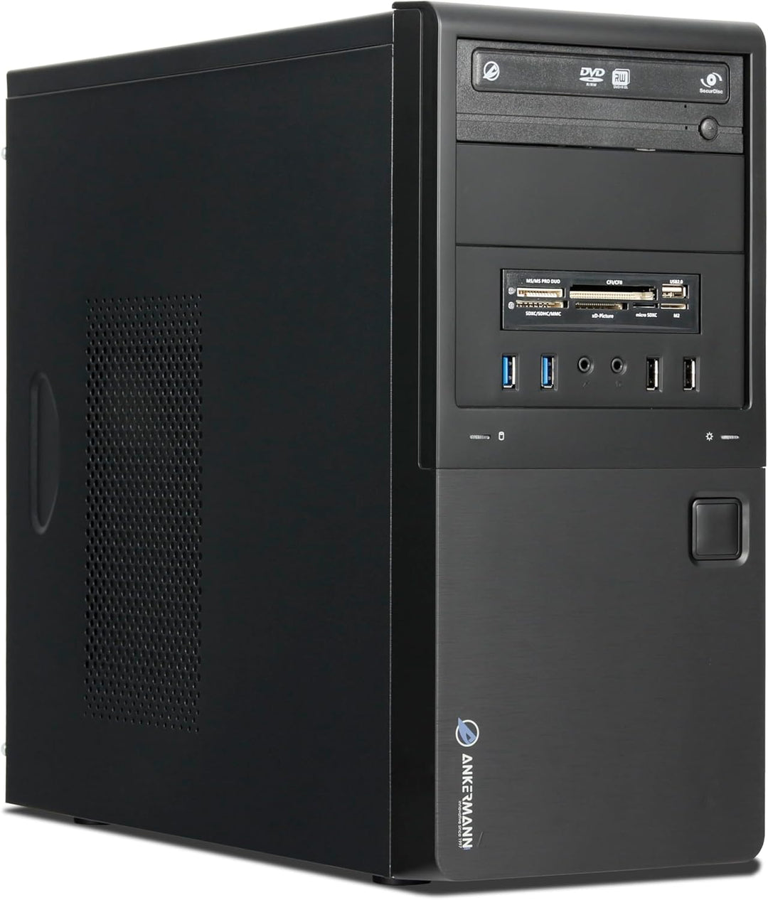 Ankermann Business Silent CAD Workstation | Intel Core i7-8700 | Nvidia GeForce Quadro M4000 8GB | 3