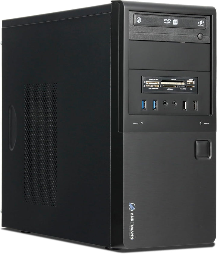 Ankermann Business Silent CAD Workstation | Intel Core i7-8700 | Nvidia GeForce Quadro M4000 8GB | 3