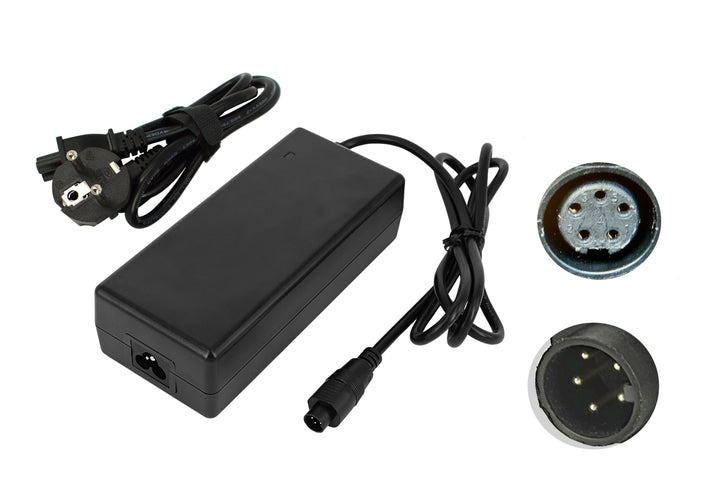 PowerSmart® 42V Ladegerät 2A Netzteil für 36V Akku, passt für Lifebike Classic + G7, mit 5 Pin Steck