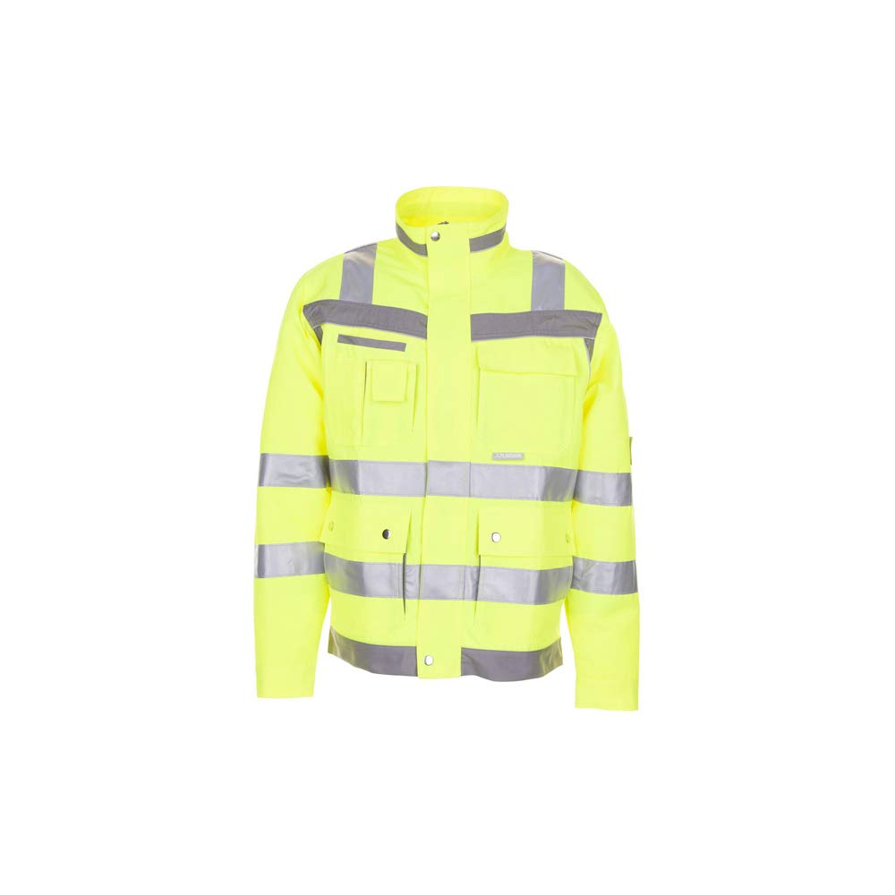 Planam Grösse 27 Unisex Plaline Warnschutz Blouson gelb zink Modell 5601 27 Gelb/Zink, 27 Gelb/Zink