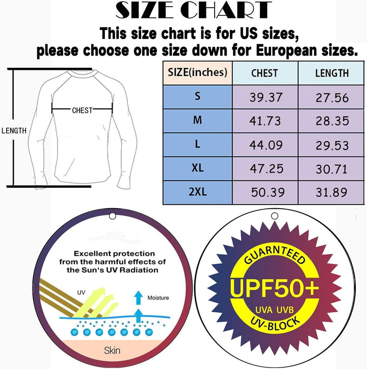 ZENGVEE 3er Pack Rashguard Herren, UPF 50+ UV Schutz Shirt Herren Schnelltrocknend Leicht Atmungsakt